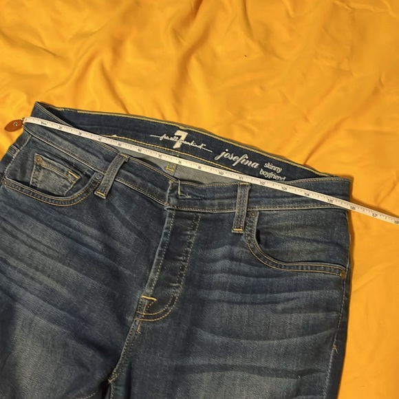 7 for all mankind - the Josefina skinny boyfriend - size 27 EUC - Picture 6 of 10